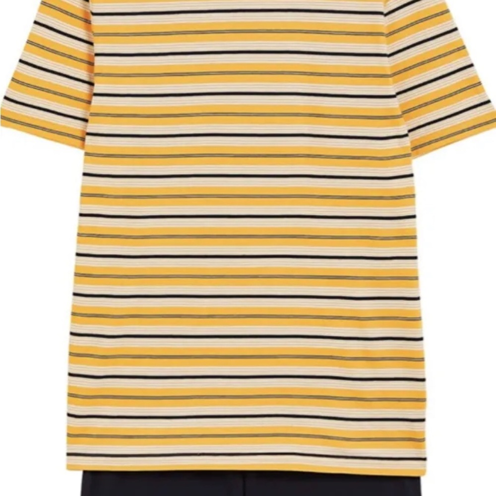 Marks & Spencer Men’s Nightwear Pure Cotton Short-Sleeve Striped Pajama Set, M